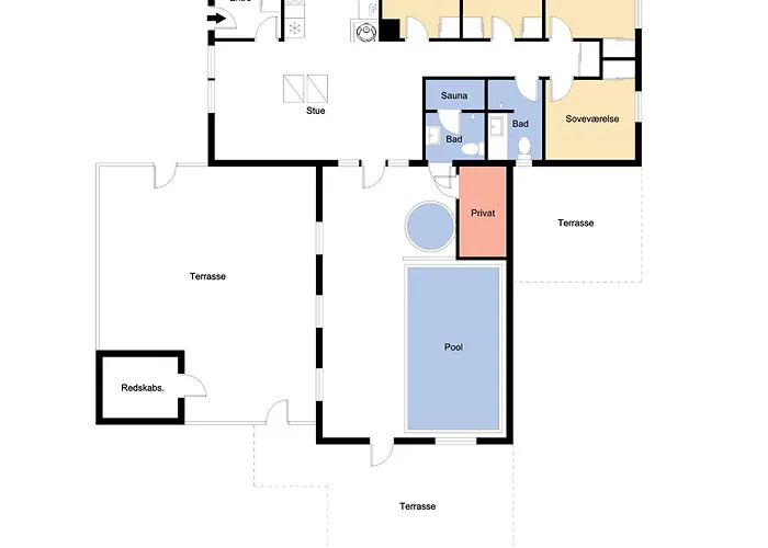 Vakantiehuis With And Pool By The Sea - Sj670 *